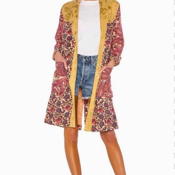 Free People Maggie Open-Front Duster Jacket - Picture 4 of 10